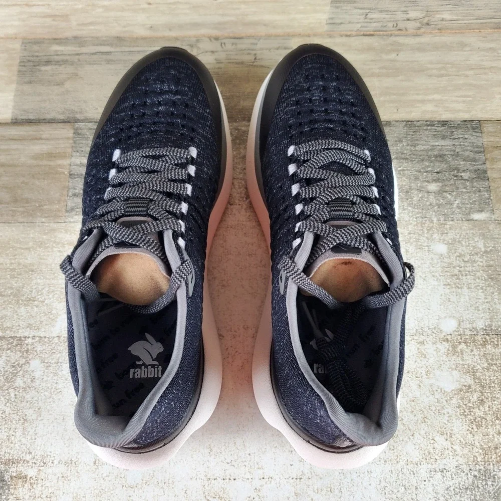 Rabbit Dream Chaser Mens Shoes Sz 9.5 M Athletic Running Black Lace Up Sneakers